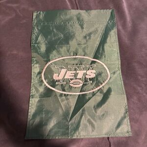 New York Jets Green Embroidered Garden Flag